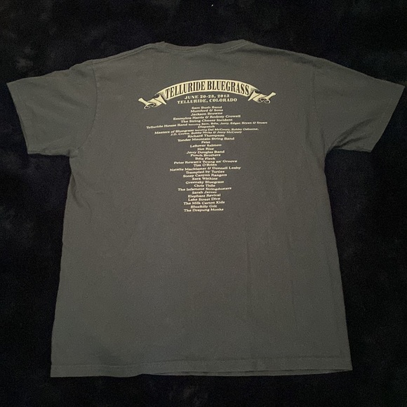 Telluride Bluegrass 40th Anniversary Tee - Picture 4 of 6